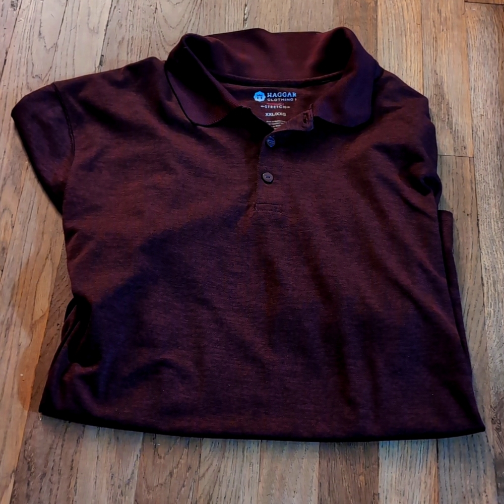 Haggar Mens Golf Polo XXL